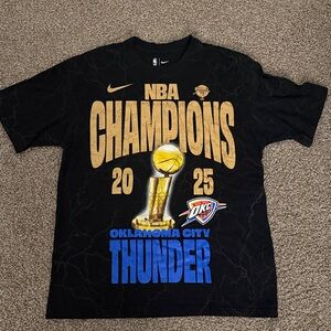 NBA x Nike OKC Thunder 2025 Championship “Won for the City” TShirt ⚡️🏀